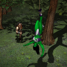 обоя 3д графика, fantasy , фантазия, лес