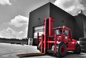 Картинка техника автопогрузчики колеса погрузчик