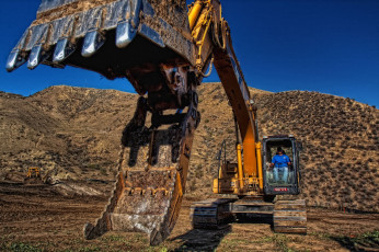 Картинка техника экскаваторы ковш гусеничный экскаватор самоходный