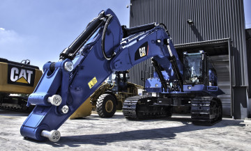 Картинка техника экскаваторы гусеничный экскаватор самоходный