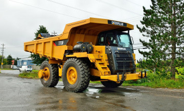 Картинка техника строительная+техника самосвал тяжелый карьерный