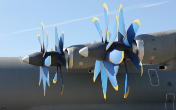 Картинка авиация авиационный+пейзаж креатив винт