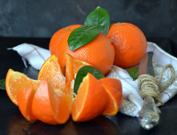 Обои картинки фото еда, цитрусы, мандарины