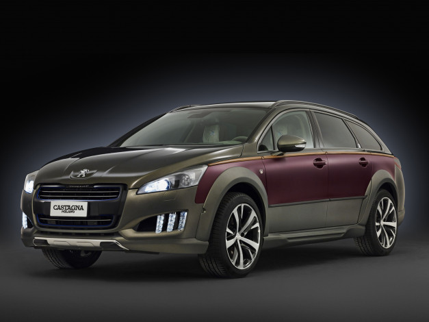 Обои картинки фото автомобили, peugeot, 2014, castagna, 508, rxh