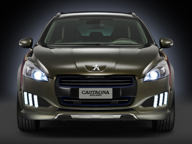 Обои картинки фото автомобили, peugeot, castagna, 508, rxh, 2014
