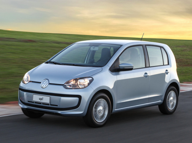 Обои картинки фото автомобили, volkswagen, 2014, светлый, br-spec, up