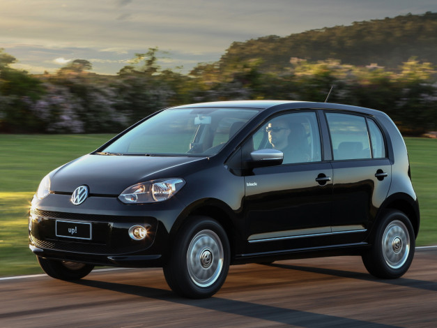 Обои картинки фото автомобили, volkswagen, 2014, темный, br-spec, black