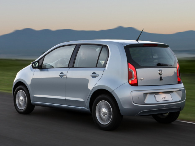 Обои картинки фото автомобили, volkswagen, светлый, 2014, br-spec, up