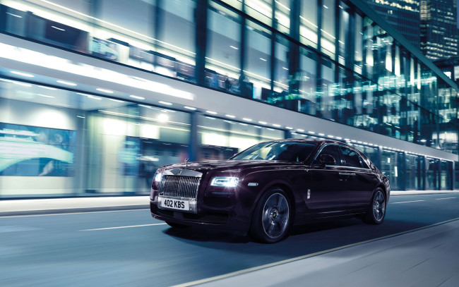 Обои картинки фото rolls royce ghost v-specification, автомобили, rolls-royce, класс-люкс, великобритания, rolls, royce, motor, cars, ltd