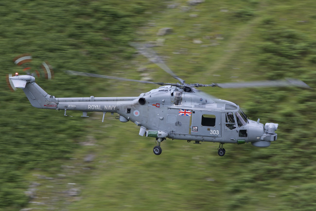 Обои картинки фото авиация, вертолёты, вмс, вертолет, великобритания, разведывательный