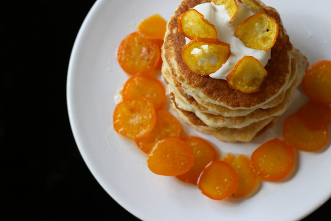 Обои картинки фото еда, блины,  оладьи, оладушки