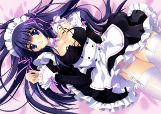 Картинка аниме carnelian платье взгляд девушка арт