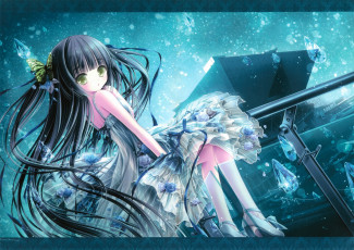 Картинка аниме unknown +другое взгляд девушка арт tinkle