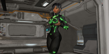 Картинка 3д+графика фантазия+ fantasy девушка взгляд фон