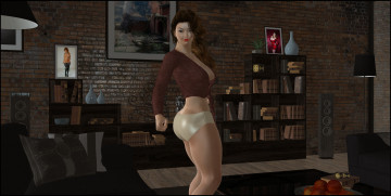 Картинка 3д+графика люди+ people фон взгляд девушка