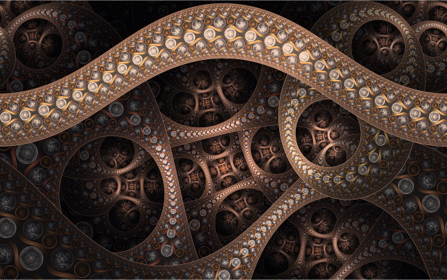 Обои картинки фото 3д графика, фракталы , fractal, фон, узор, цвета