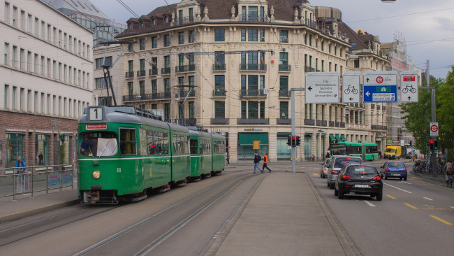 Обои картинки фото техника, трамваи, трамвай, рельсы