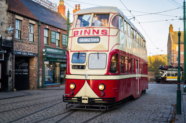 Обои картинки фото техника, трамваи, трамвай, рельсы