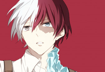 Картинка аниме boku+no+hero+academia todoroki shouto