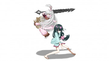 Картинка аниме katanagatari девочка