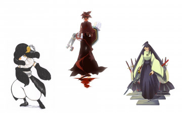 Картинка аниме katanagatari персонажи