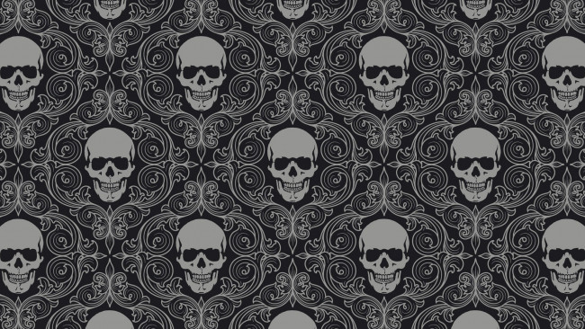 Обои картинки фото рисованное, минимализм, череп