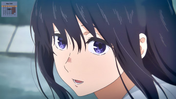 Картинка календари аниме девочка взгляд 2018 лицо