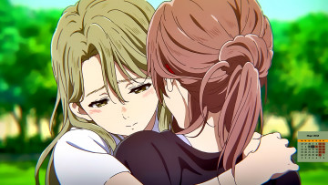 Картинка календари аниме эмоции 2018 девушка