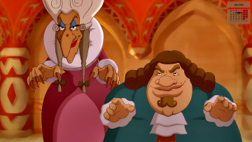 Картинка календари кино +мультфильмы парик мужчина взгляд 2018 старуха