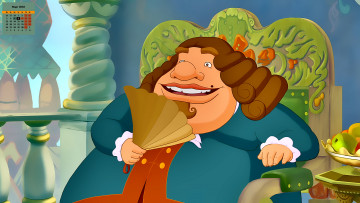 Картинка календари кино +мультфильмы взгляд 2018 мужчина веер парик