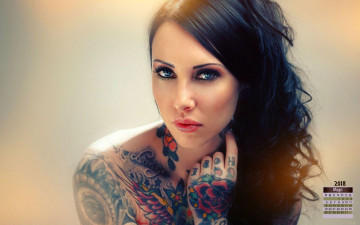 Картинка календари девушки взгляд 2018