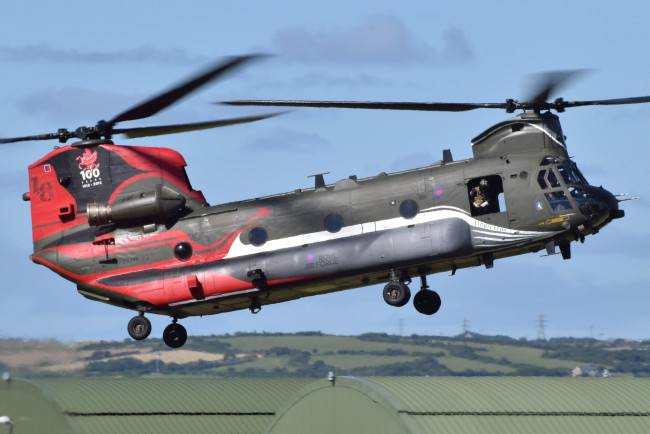 Обои картинки фото chinook, авиация, вертолёты, вертушка