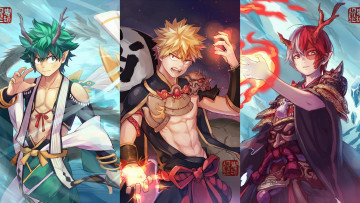 Картинка аниме boku+no+hero+academia моя геройская академия