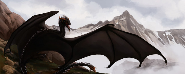 Обои картинки фото фэнтези, драконы, дракон