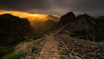 Картинка природа горы португалия мадейра