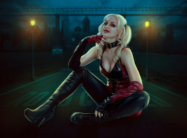 Обои картинки фото рисованное, комиксы, девушка, фон, взгляд, униформа