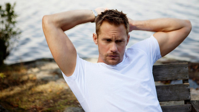 Обои картинки фото мужчины, alexander skarsg&, 229, rd, alexander, skarsgard