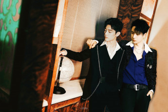 Картинка разное компьютерный+дизайн ван ибо сяо чжань глобус