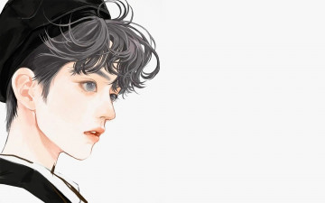 Картинка рисованное люди сяо джань берет