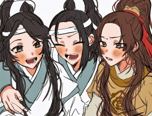 Картинка аниме mo+dao+zu+shi цзинь лин лань сычжуй циньи