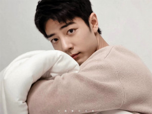 Картинка мужчины xiao+zhan актер одеяло свитер