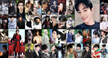 Картинка мужчины xiao+zhan актер образы роли