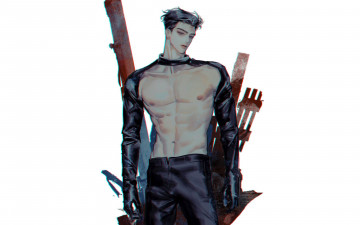 Картинка аниме unknown +другое+ парень торс