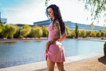 Картинка девушка+-+girl девушки -+брюнетки +шатенки девушка женщина брюнетка темноволосая сексуальная модель звезда позирует разная обувь верхняя стильная одежда нижнее эротическое бельё трусы лифчик колготки чулки аксессуары макияж и множество элементов на фотографии