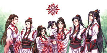 Картинка аниме mo+dao+zu+shi вэни клан