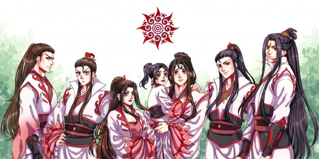 Обои картинки фото аниме, mo dao zu shi, вэни, клан