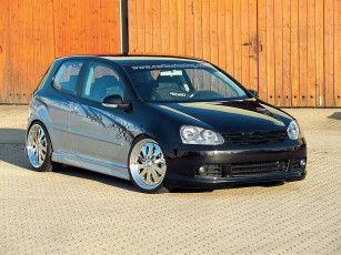 Картинка volkswagen golf автомобили
