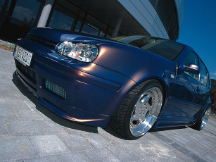 Картинка volkswagen golf автомобили