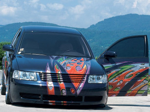 Картинка volkswagen passat автомобили