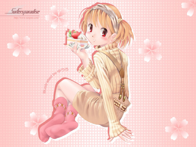 Обои картинки фото аниме, miss, surfersparadise